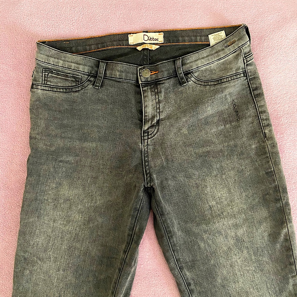 Women’s Dittos Black/Gray Jeggings Size 29 - Picture 4 of 8